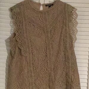 Sleeveless summer blouse